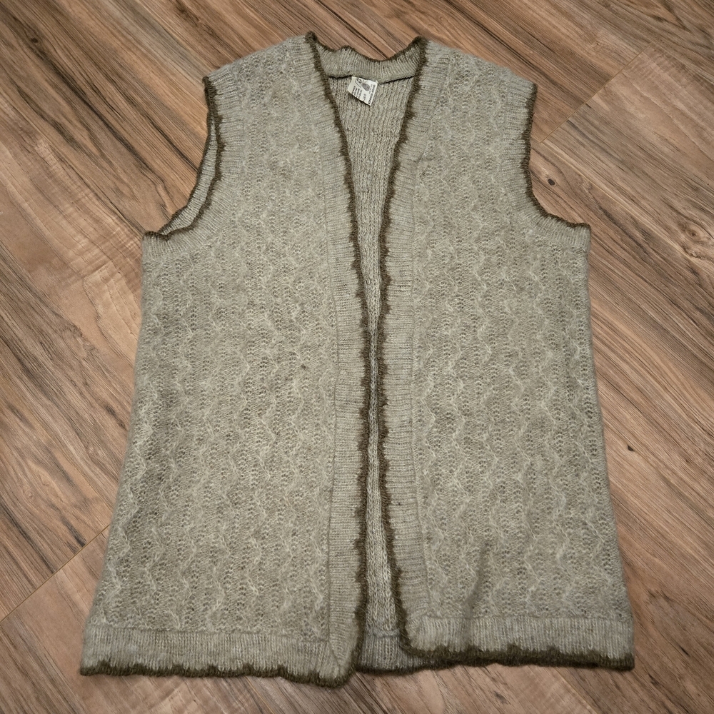 Vintage Tinna Ltd. 100% Icelandic Wool Womens Vest